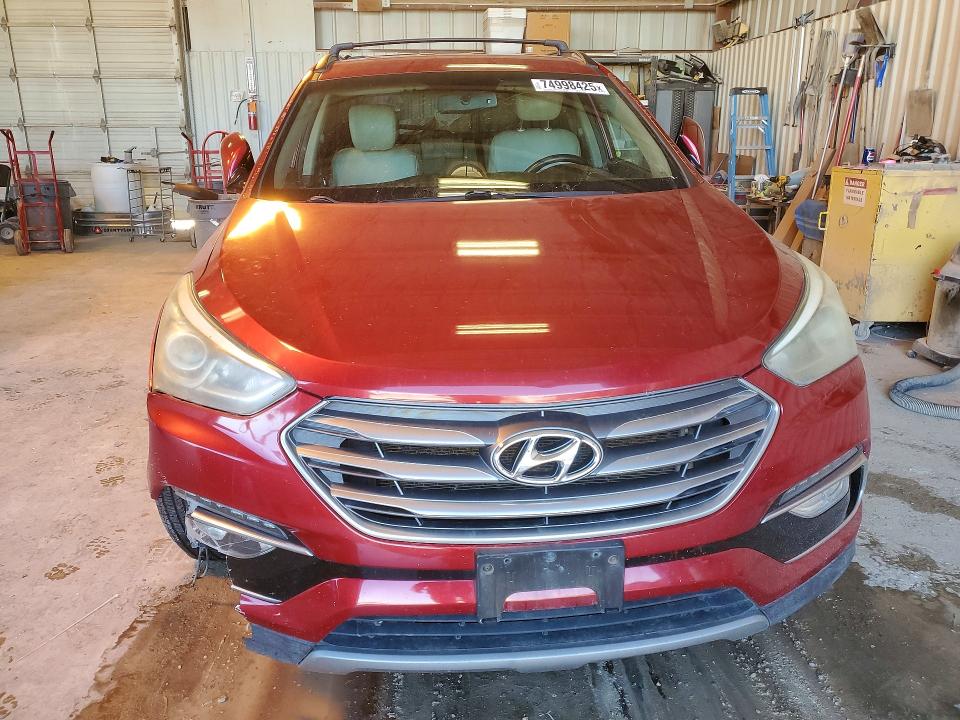 Продажа на аукционе авто 2017 Hyundai Santa Fe Sport, vin: 5XYZU3LB9HG487912, номер лота: 74998425