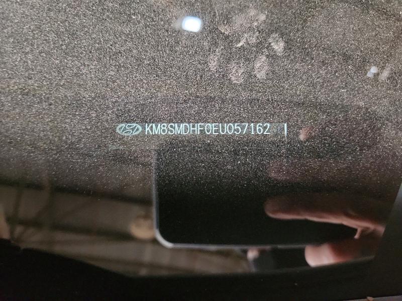 2014 Hyundai Santa Fe მანქანა იყიდება აუქციონზე, vin: KM8SMDHF0EU057162, აუქციონის ნომერი: 98921305