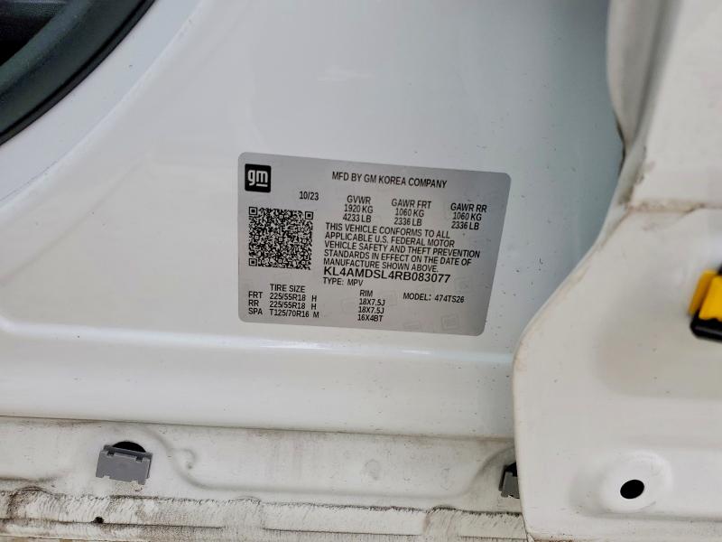Продаж на аукціоні авто 2024 Buick Encore Gx, vin: KL4AMDSL4RB083077, номер лоту: 72476265