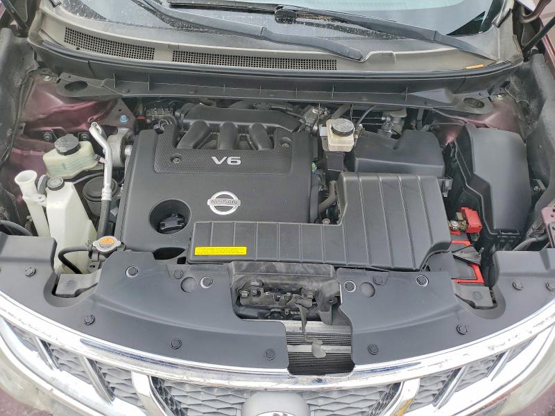 2014 Nissan Murano S მანქანა იყიდება აუქციონზე, vin: JN8AZ1MW2EW501706, აუქციონის ნომერი: 74378665