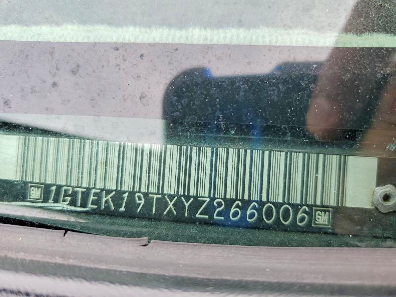 Продажа на аукционе авто 2000 Gmc New Sierra, vin: 1GTEK19TXYZ266006, номер лота: 72129515