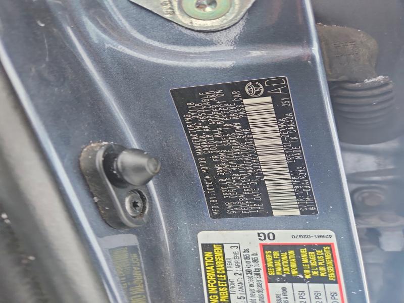 2018 Toyota Corolla მანქანა იყიდება აუქციონზე, vin: 2T1BURHE7JC047616, აუქციონის ნომერი: 97072375