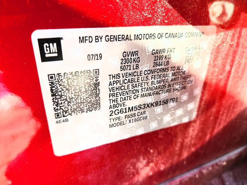 Продажа на аукционе авто 2019 Cadillac Xts, vin: 2G61M5S3XK9158791, номер лота: 74553755