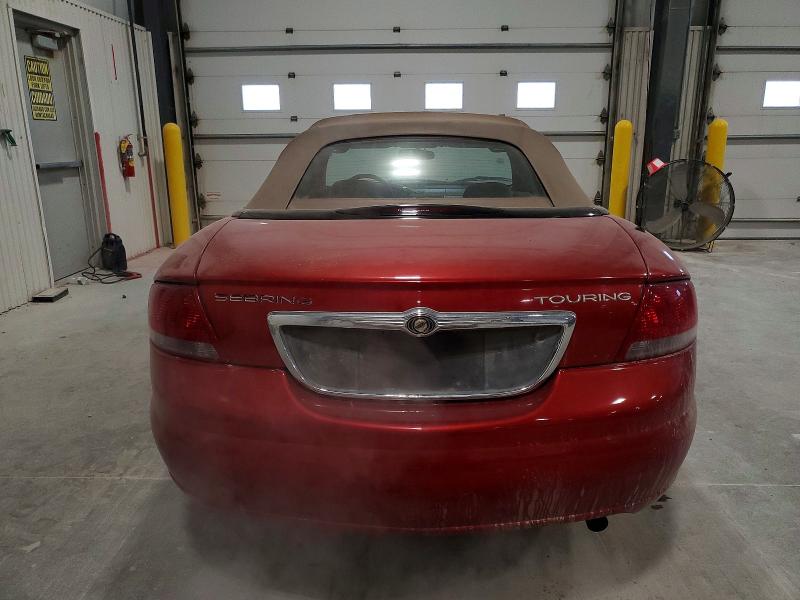 Продажа на аукционе авто 2006 Chrysler Sebring, vin: 1C3EL55R96N116167, номер лота: 74281845