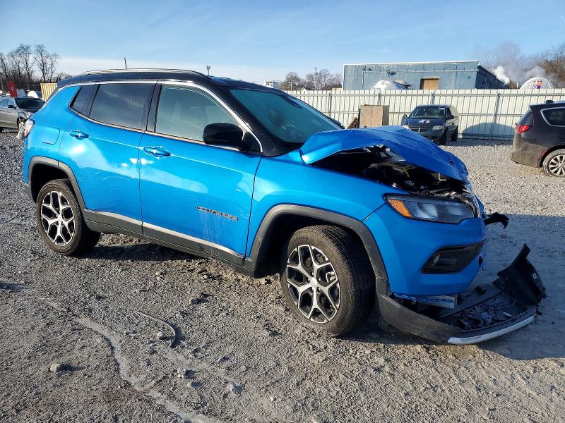 2024 Jeep Compass მანქანა იყიდება აუქციონზე, vin: 3C4NJDCN3RT129027, აუქციონის ნომერი: 96191095