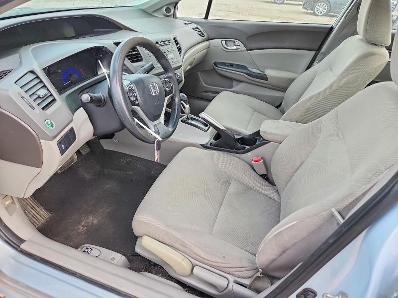 74570215 :رقم المزاد ، 19XFB2F86CE038177 vin ، 2012 Honda Civic مزاد بيع