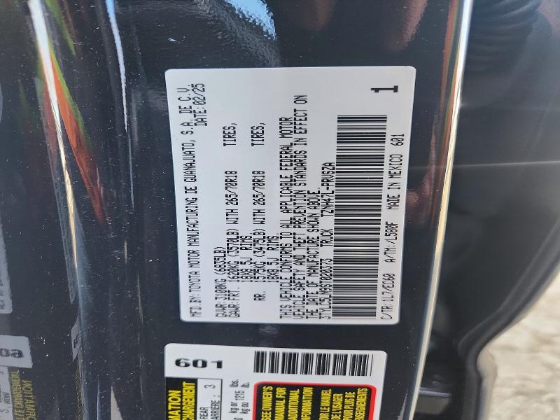 Aukcja sprzedaży 2025 Toyota Tacoma, vin: 3TYLC5LN9ST020373, numer aukcji: 99870785