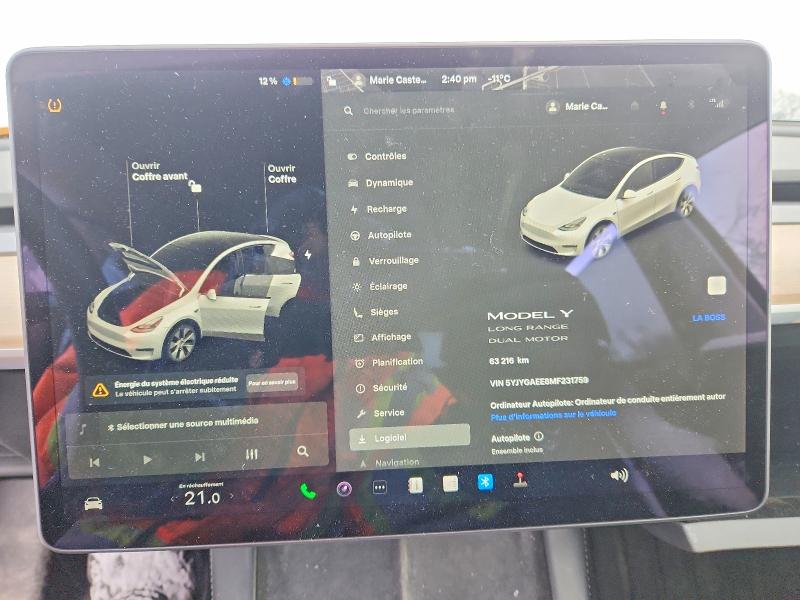 Продажа на аукционе авто 2021 Tesla Model Y, vin: 5YJYGAEE8MF231759, номер лота: 74823735