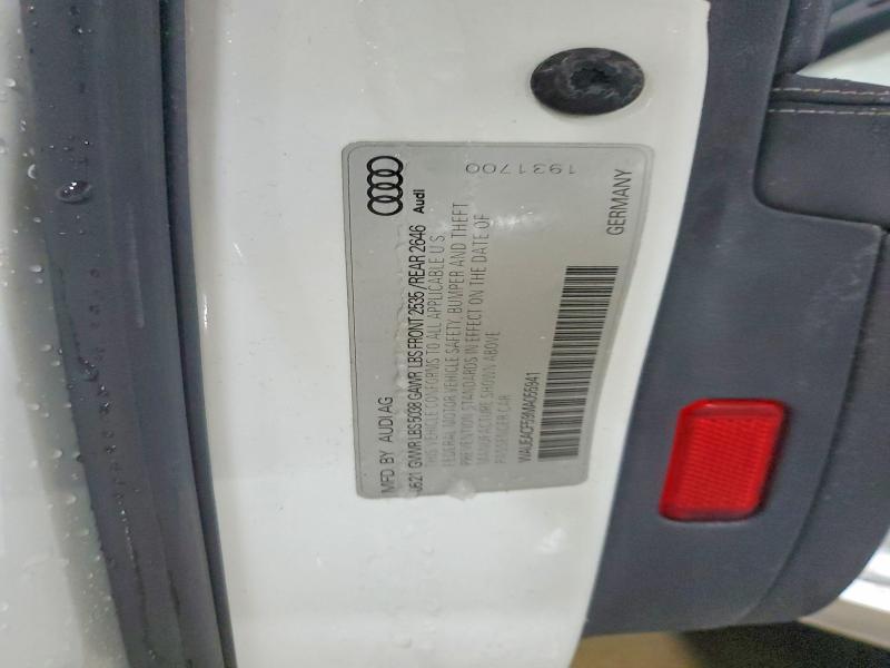 73662815 :رقم المزاد ، WAUEACF59MA055941 vin ، 2021 Audi A5 مزاد بيع