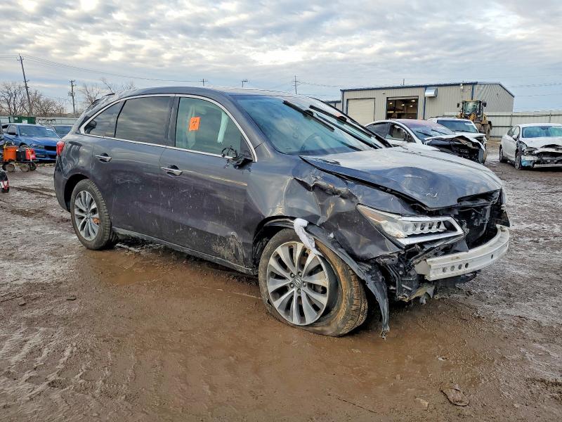 Продажа на аукционе авто 2016 Acura Mdx Techno, vin: 5FRYD4H60GB045313, номер лота: 99139815