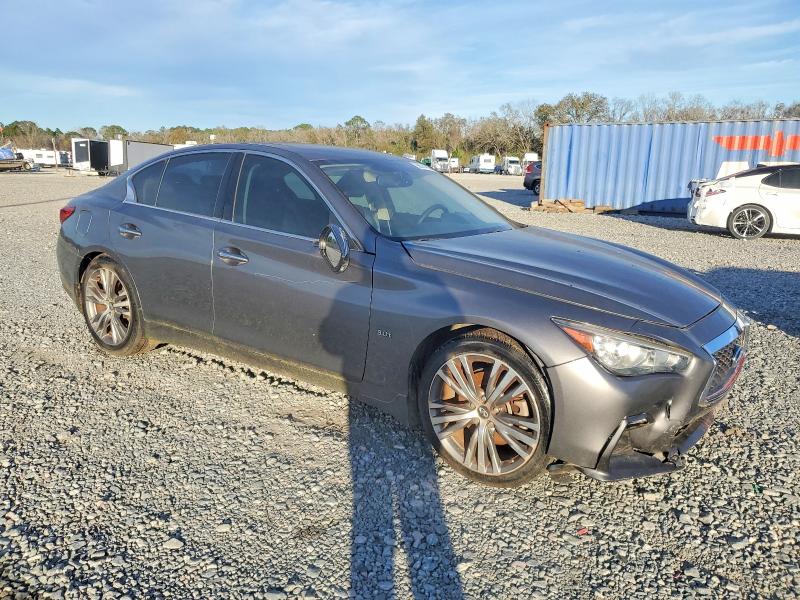98574895 :رقم المزاد ، JN1EV7AP0JM360717 vin ، 2018 Infiniti Q50 Luxe مزاد بيع