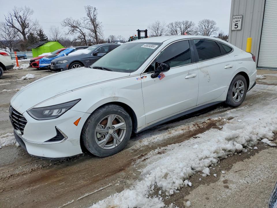 49534904 :رقم المزاد ، 5NPEG4JA2MH104529 vin ، 2021 Hyundai Sonata مزاد بيع