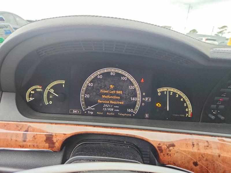 Aukcja sprzedaży 2008 Mercedes-benz S, vin: WDDNG71X88A154604, numer aukcji: 98056795