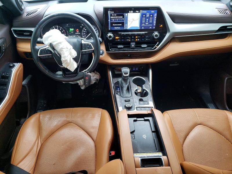 2022 Toyota Highlander მანქანა იყიდება აუქციონზე, vin: 5TDFZRBHXNS220788, აუქციონის ნომერი: 74021805