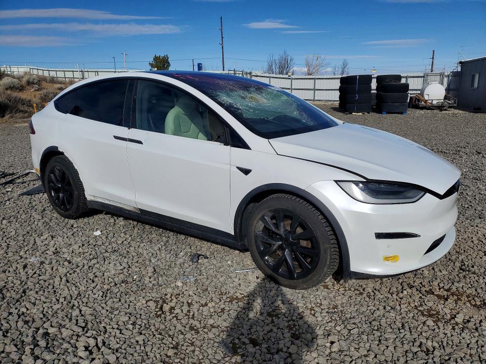 2021 Tesla Model X მანქანა იყიდება აუქციონზე, vin: 5YJXCBE58MF326318, აუქციონის ნომერი: 73670885