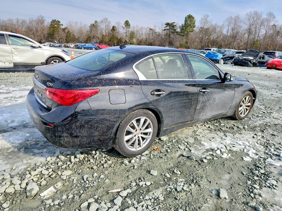 75442715 :رقم المزاد ، JN1BV7AP3FM335482 vin ، 2015 Infiniti Q50 مزاد بيع