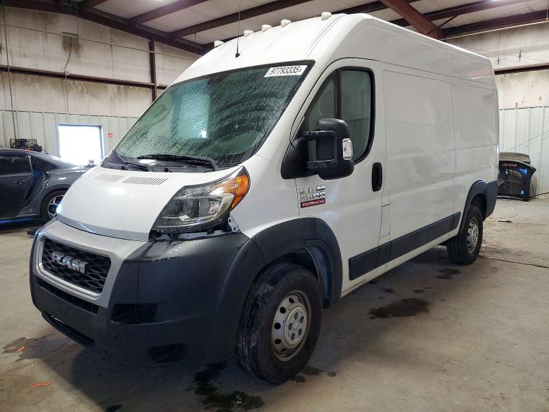 2019 Ram Promaster 2500 მანქანა იყიდება აუქციონზე, vin: 3C6TRVCG0KE511461, აუქციონის ნომერი: 97793335
