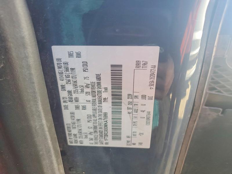 Aukcja sprzedaży 2021 Ford Transit, vin: 1FTBR3X80MKA76999, numer aukcji: 50596096