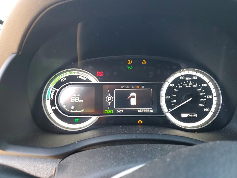 72616255 :رقم المزاد ، KNDCB3LCXK5256005 vin ، 2019 Kia Niro مزاد بيع