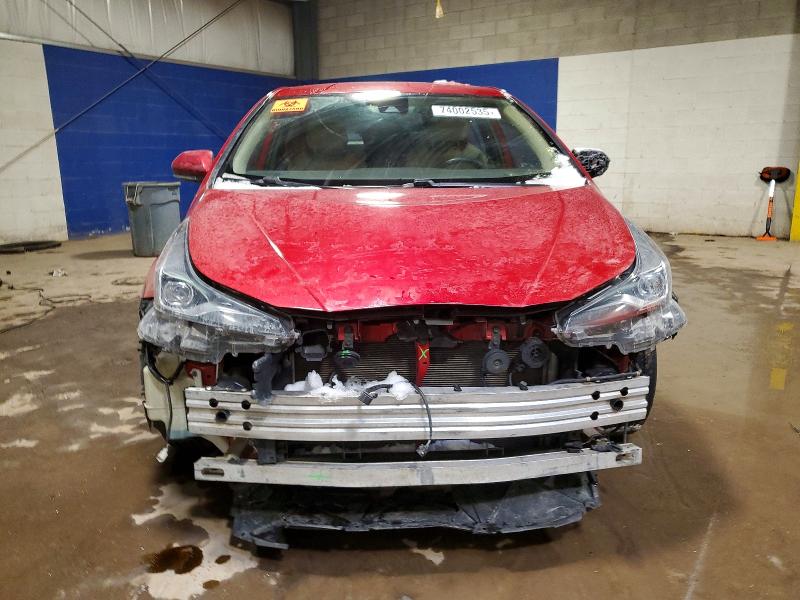 2022 Toyota Prius Le მანქანა იყიდება აუქციონზე, vin: JTDL9MFU3N3033732, აუქციონის ნომერი: 74002535