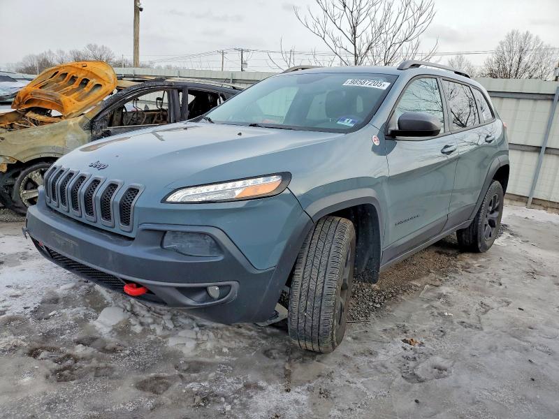 98587205 :رقم المزاد ، 1C4PJMBS0EW202388 vin ، 2014 Jeep Cherokee مزاد بيع