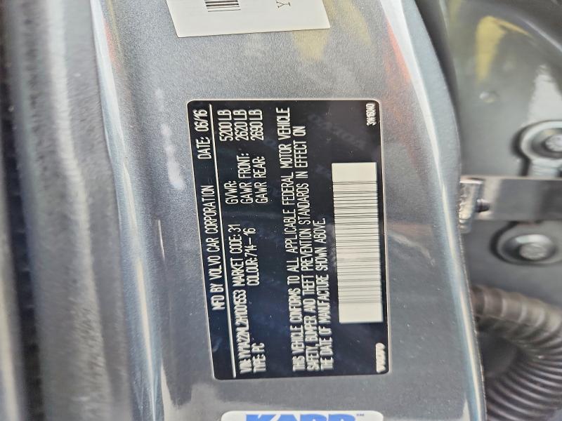 Продаж на аукціоні авто 2017 Volvo S90, vin: YV1A22ML2H1001553, номер лоту: 73714045