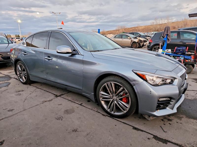 99544635 :رقم المزاد ، JN1AV7AR3EM702408 vin ، 2014 Infiniti Q50 Hybrid مزاد بيع