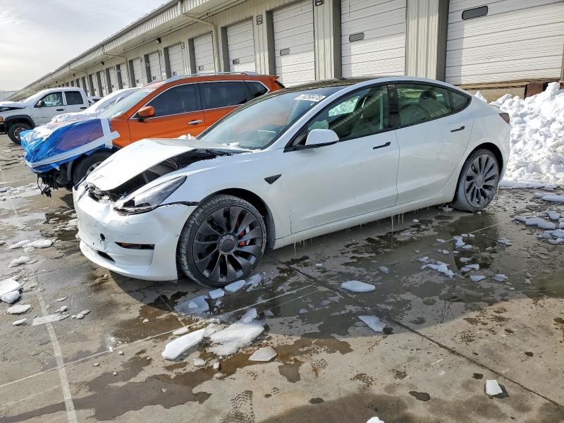 Продажа на аукционе авто 2022 Tesla Model 3, vin: 5YJ3E1EC1NF163806, номер лота: 74260475
