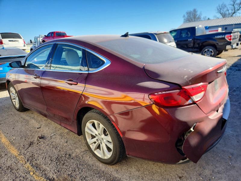 2015 Chrysler 200 მანქანა იყიდება აუქციონზე, vin: 1C3CCCAB6FN620289, აუქციონის ნომერი: 74273715