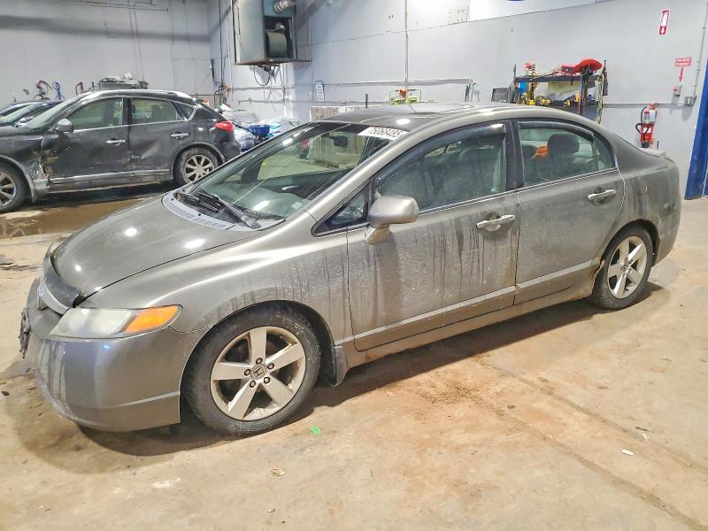 75068485 :رقم المزاد ، 2HGFA16508H108241 vin ، 2008 Honda Civic Lx مزاد بيع