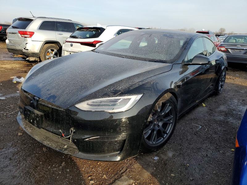 99353815 :رقم المزاد ، 5YJSA1E58NF462427 vin ، 2022 Tesla Model S مزاد بيع