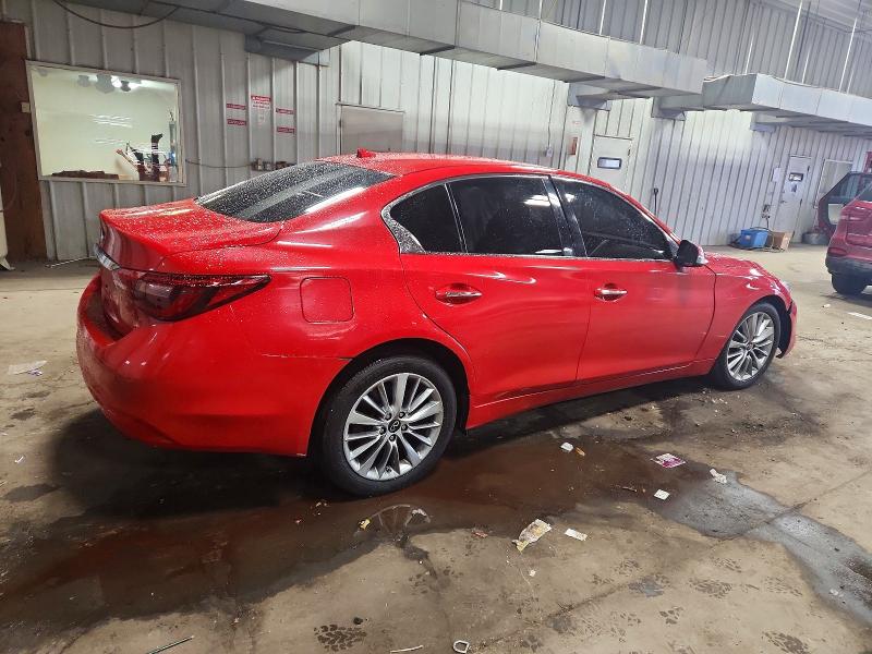 2021 Infiniti Q50 Luxe მანქანა იყიდება აუქციონზე, vin: JN1EV7BR2MM751517, აუქციონის ნომერი: 98922415
