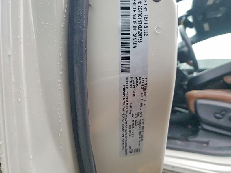 2020 Chrysler Pacifica მანქანა იყიდება აუქციონზე, vin: 2C4RC1N7XLR267361, აუქციონის ნომერი: 98651735