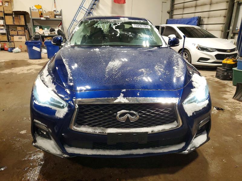 2019 Infiniti Q50s მანქანა იყიდება აუქციონზე, vin: JN1EV7AR3KM592957, აუქციონის ნომერი: 73297185