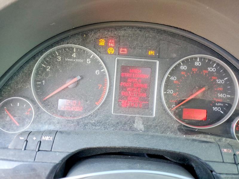 2003 Audi A4 მანქანა იყიდება აუქციონზე, vin: WAULC68E33A335904, აუქციონის ნომერი: 99295075