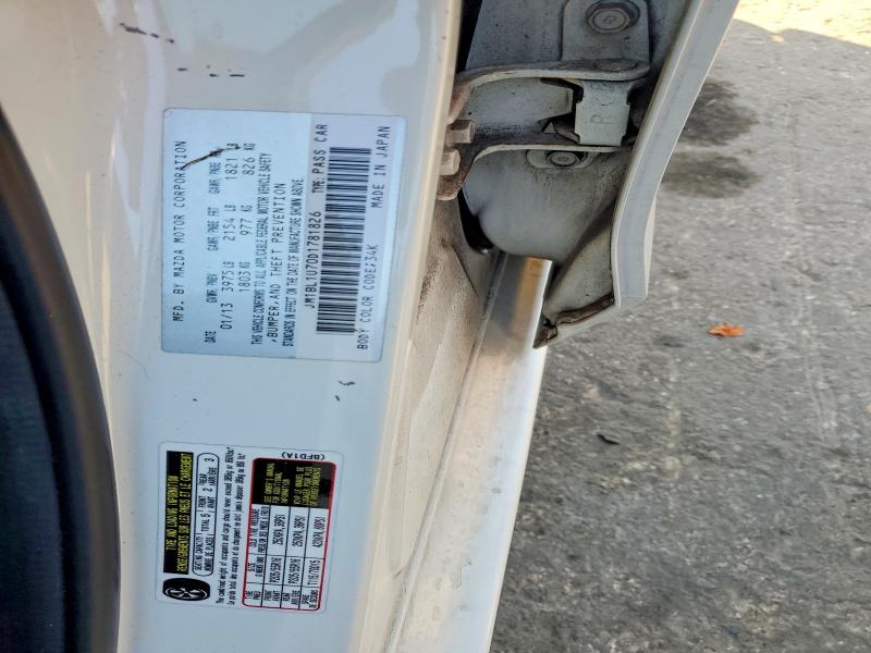 98750055 :رقم المزاد ، JM1BL1U70D1781826 vin ، 2013 Mazda 3 مزاد بيع