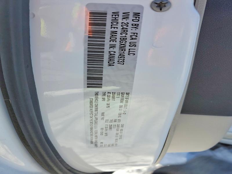 Продажа на аукционе авто 2022 Chrysler Pacifica, vin: 2C4RC1BGXNR149737, номер лота: 73782395