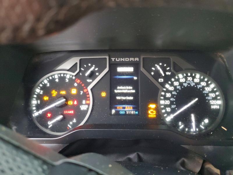 74123645 :رقم المزاد ، 5TFLA5DA0PX083621 vin ، 2023 Toyota Tundra Dou مزاد بيع