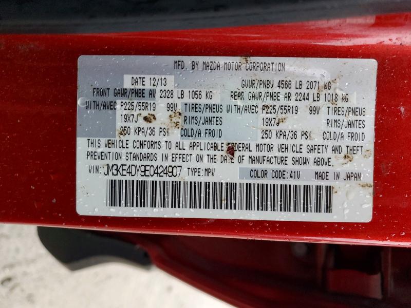 Aukcja sprzedaży 2014 Mazda Cx-5, vin: JM3KE4DY9E0424907, numer aukcji: 72860925
