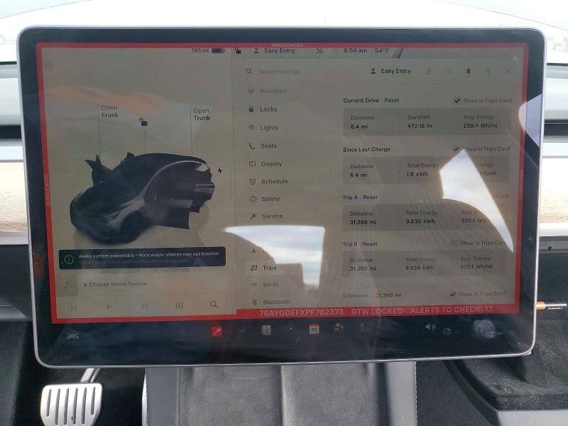 Продажа на аукционе авто 2023 Tesla Model Y, vin: 7SAYGDEFXPF782373, номер лота: 98036335