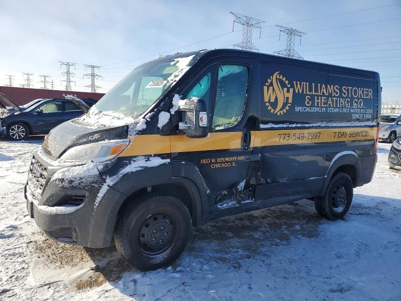 72558035 :رقم المزاد ، 3C6LRVNG4PE517333 vin ، 2023 Ram Promaster Cargo Van مزاد بيع