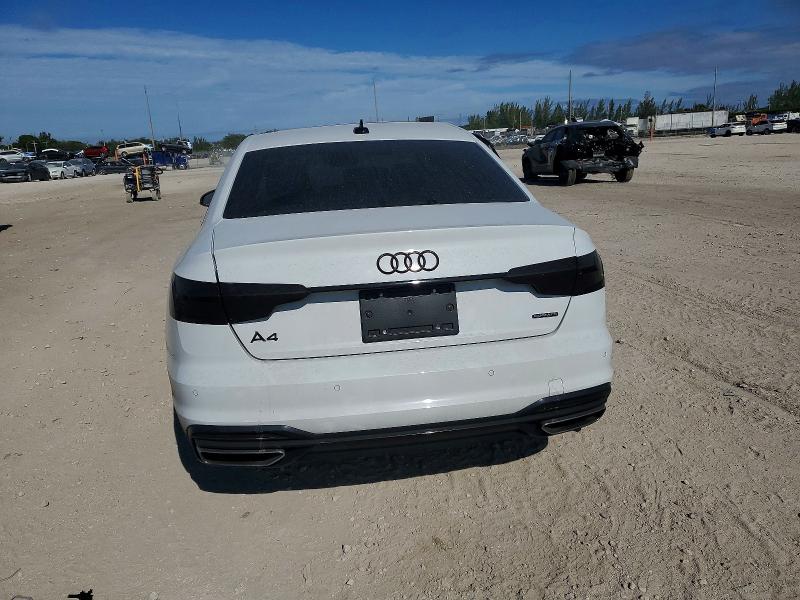 2023 Audi A4 მანქანა იყიდება აუქციონზე, vin: WAUEAAF47PN003832, აუქციონის ნომერი: 98241115