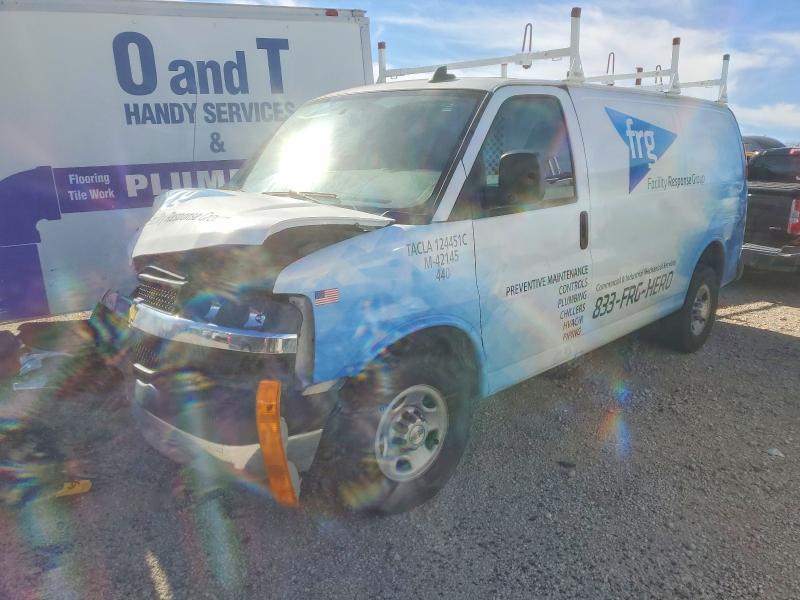 99290505 :رقم المزاد ، 1GCWGAFP0P1209551 vin ، 2023 Chevrolet Express G2500 مزاد بيع