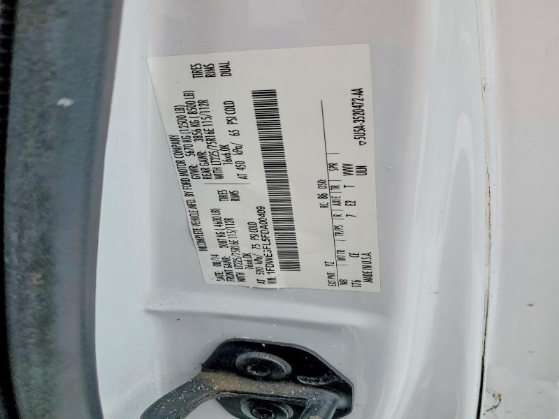 Продажа на аукционе авто 2015 Ford E350, vin: 1FDWE3FL5FDA00409, номер лота: 77980655