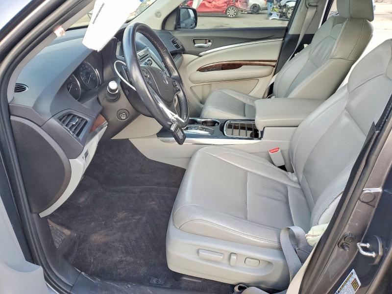 73051115 :رقم المزاد ، 5FRYD4H77HB007636 vin ، 2017 Acura Mdx مزاد بيع