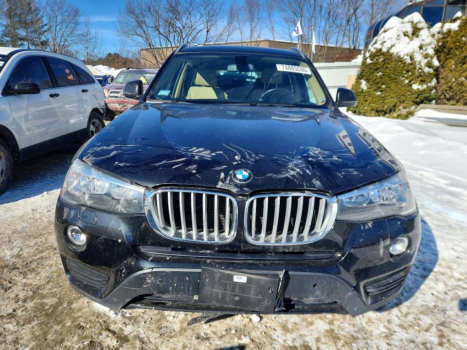 2017 Bmw X3 მანქანა იყიდება აუქციონზე, vin: 5UXWX9C30H0T17917, აუქციონის ნომერი: 74883695