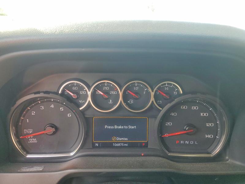 2022 Chevrolet Silverado Ltd მანქანა იყიდება აუქციონზე, vin: 1GCPWCED9NZ157524, აუქციონის ნომერი: 75002695