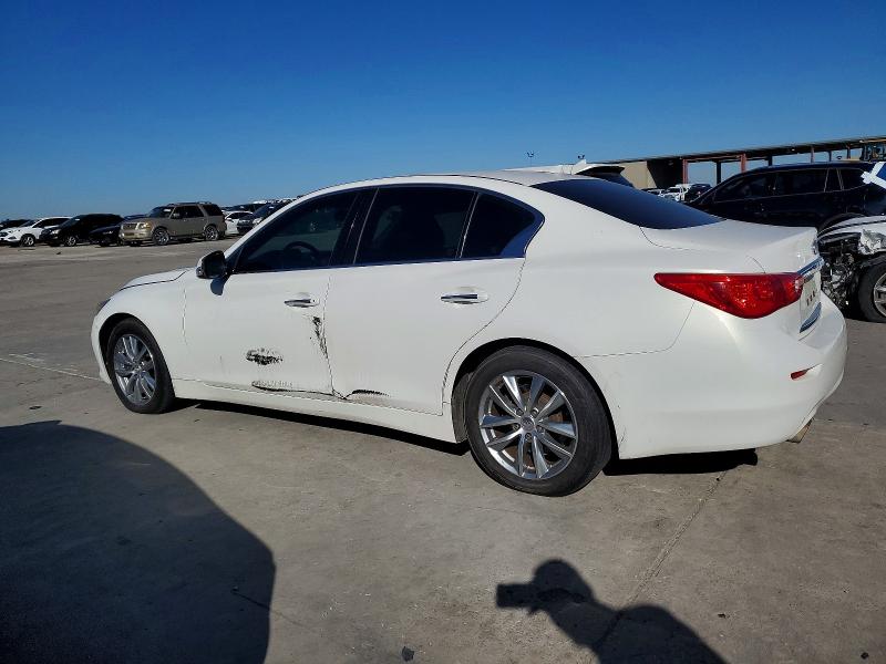 2015 Infiniti Q50 Base მანქანა იყიდება აუქციონზე, vin: JN1BV7APXFM343627, აუქციონის ნომერი: 72915825