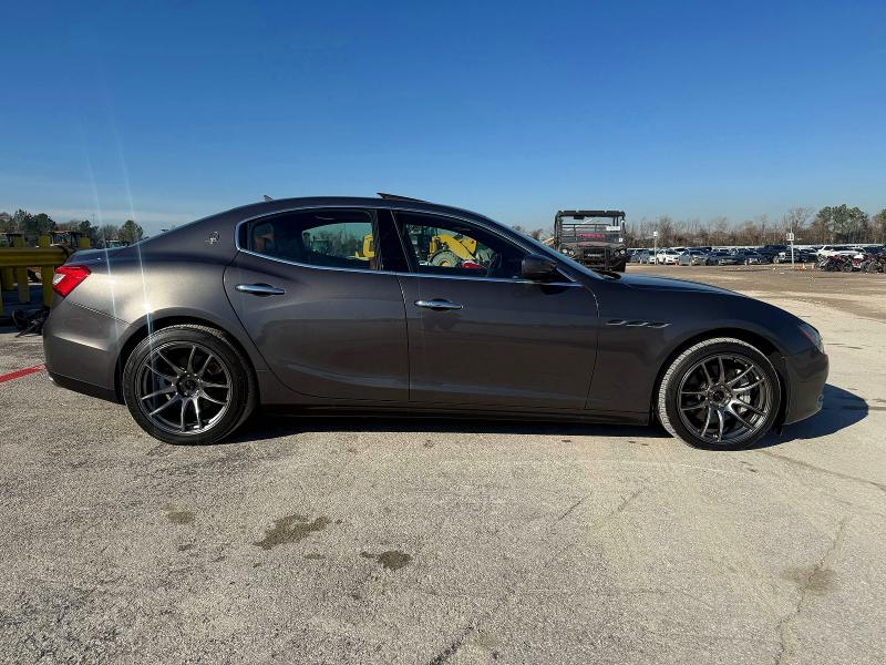 2017 Maserati Ghibli მანქანა იყიდება აუქციონზე, vin: ZAM57XSA9H1206127, აუქციონის ნომერი: 75483095