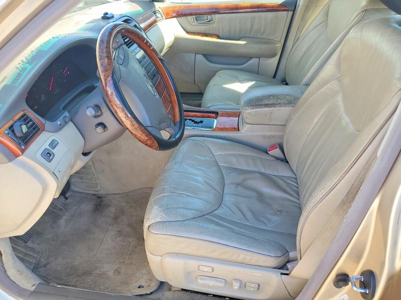 74104805 :رقم المزاد ، JTHBN30F310031534 vin ، 2001 Lexus Ls 430 مزاد بيع